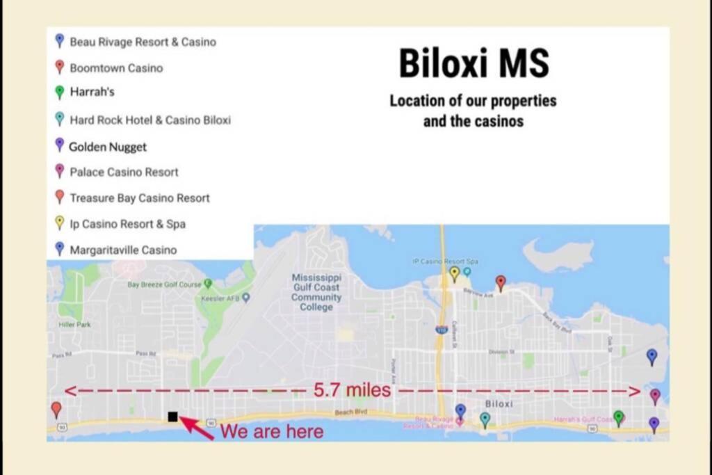 Apartament Seaside Gem Biloxi Zewnętrze zdjęcie